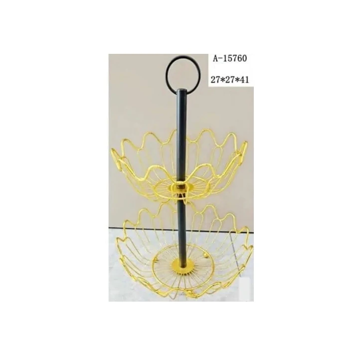 Fructieră Etajată 27x27x41Cm Fier A-15760 WEI